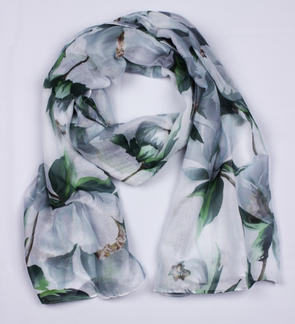 Alice & Lily printed scarf white Style : SC/5026WHITE image 0